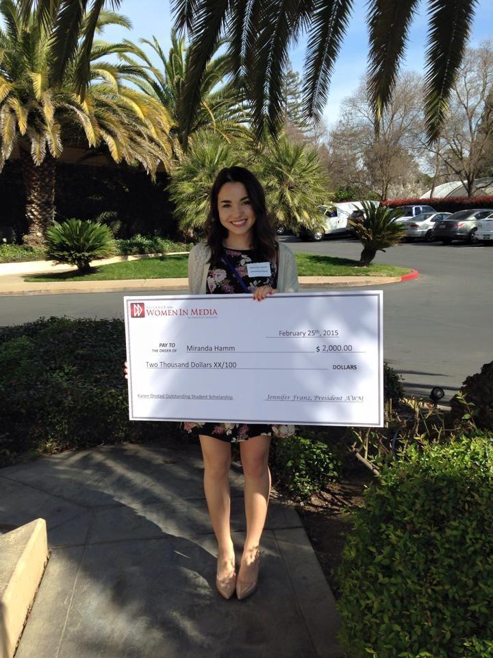 Student journalist receives $2,000 media scholarship