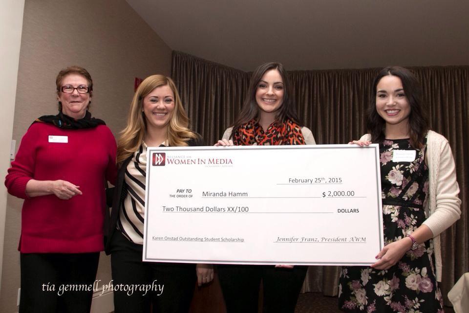 Student journalist receives $2,000 media scholarship