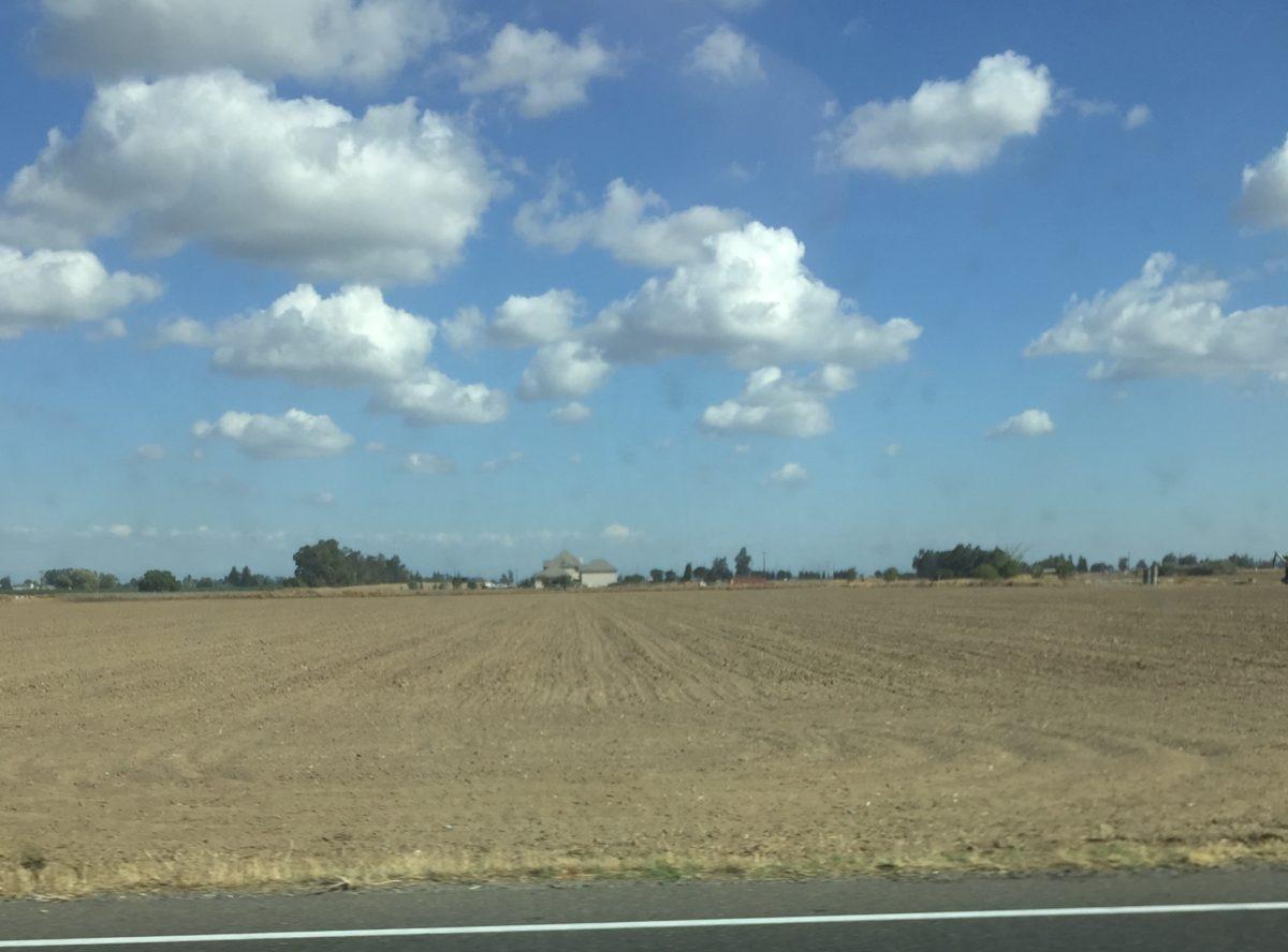 <p>Dry Farmland in the Valley</p>