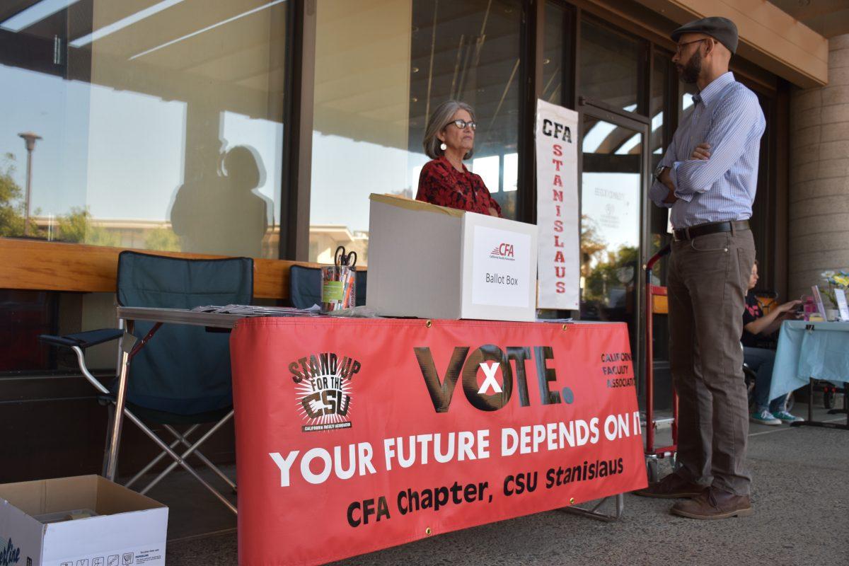 CFA members Jason Myers and Marjorie Sanchez Walker Show Up to Vote