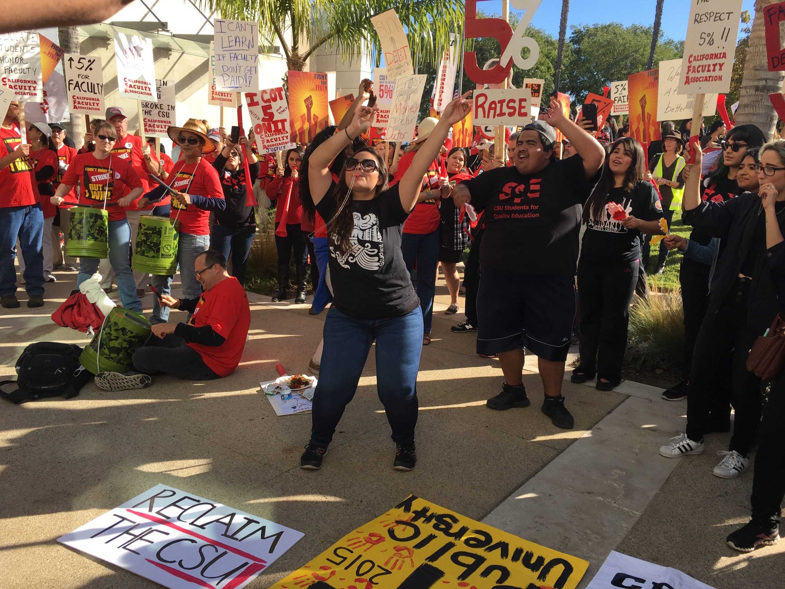 CFA rally in powerful numbers at CSU trustee meeting