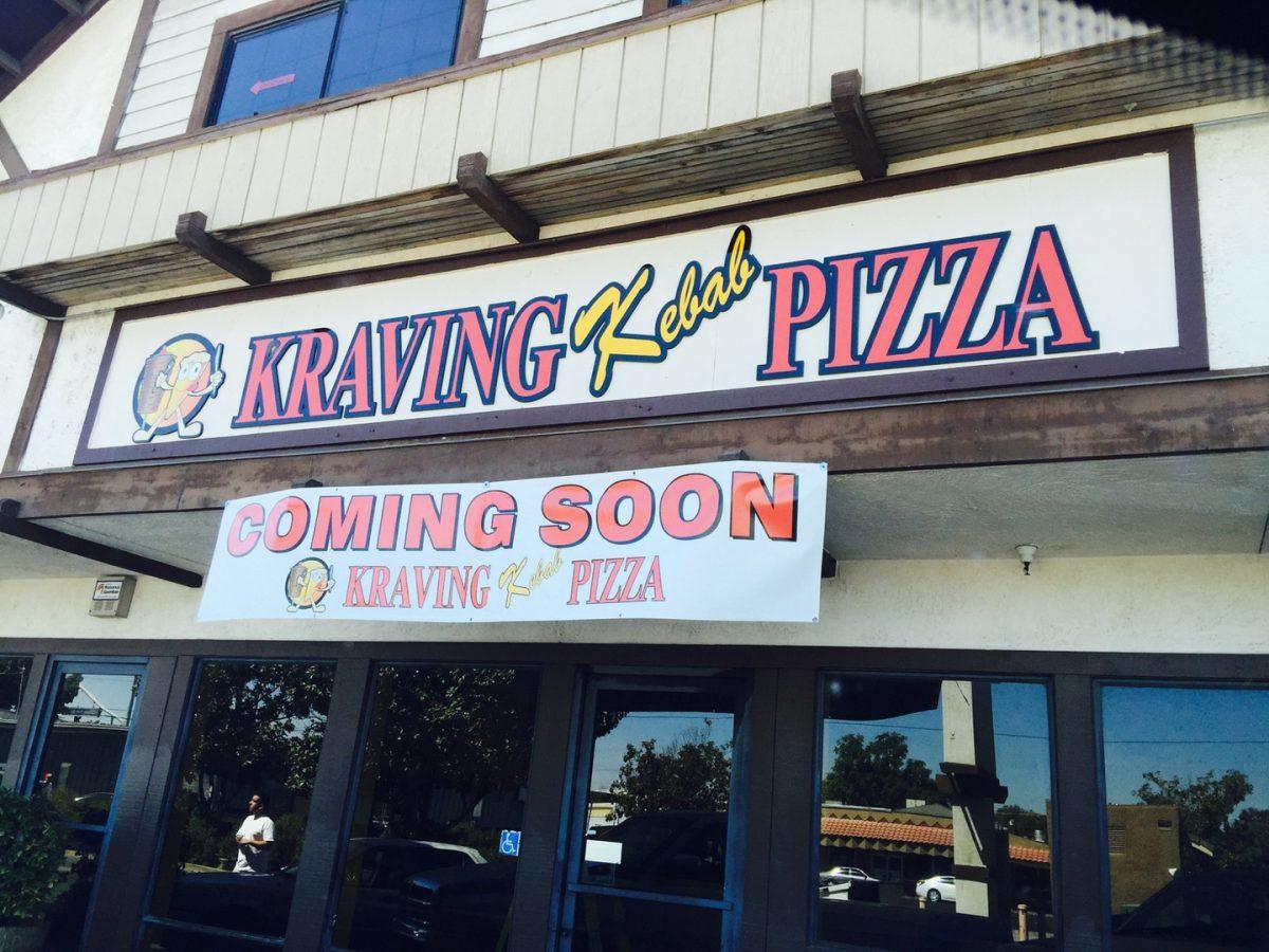 Turlock Location of Kraving Kebab Pizza