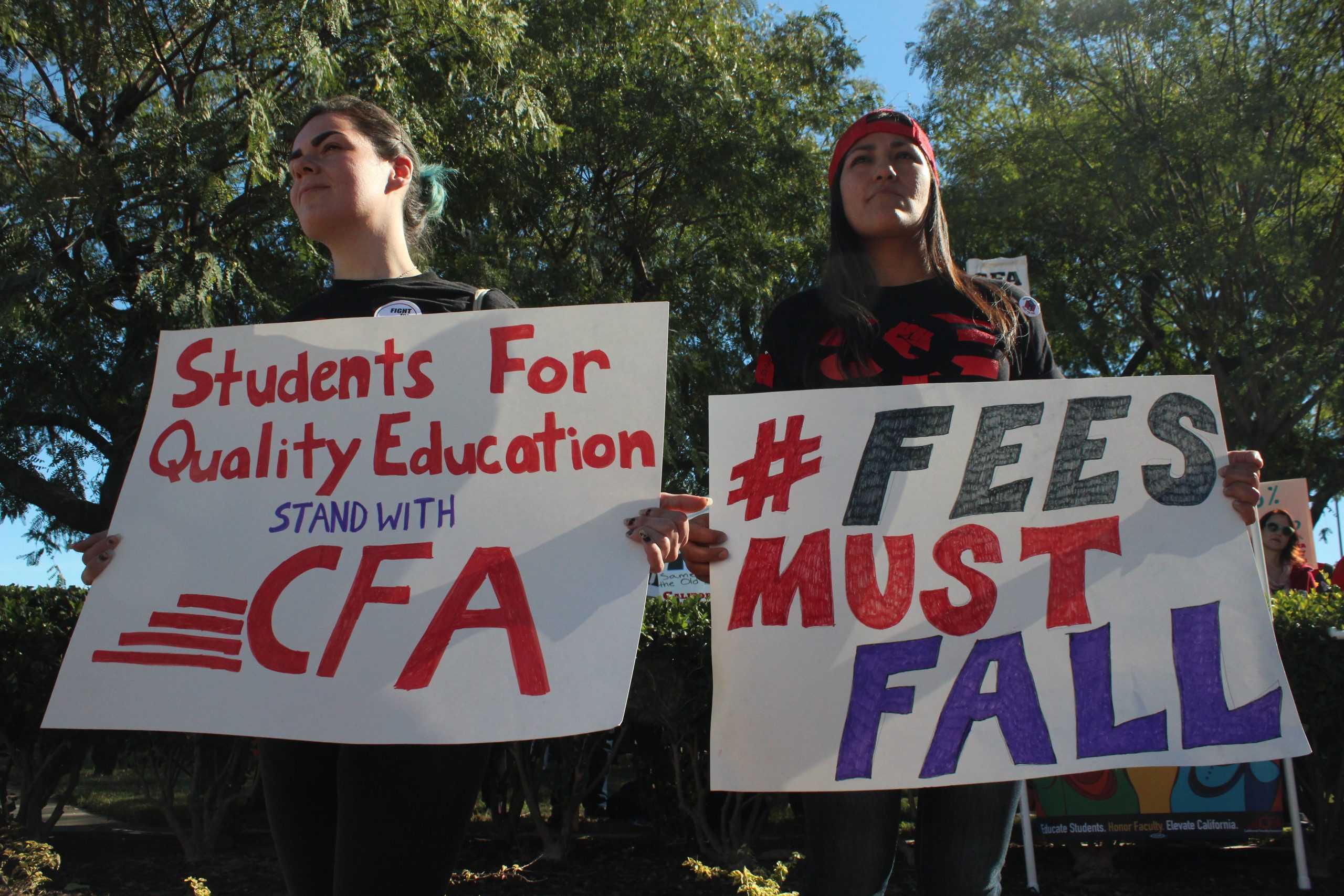 CFA rally in powerful numbers at CSU trustee meeting