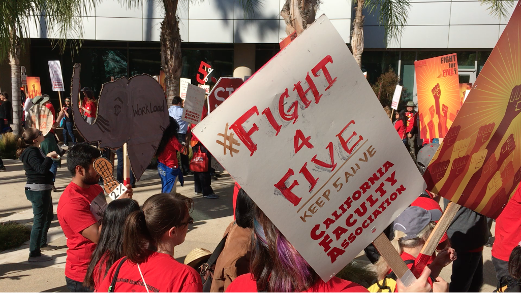 CFA rally in powerful numbers at CSU trustee meeting