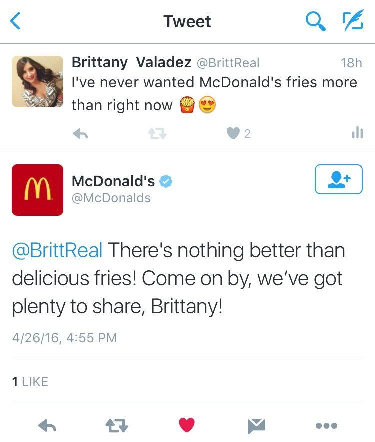 McDonalds' Twitter is fire