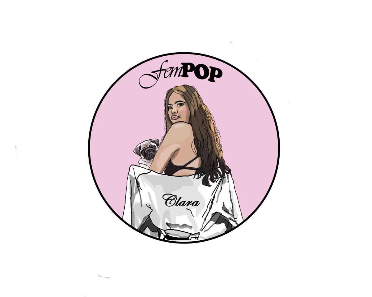 The FemPOP! Logo. Illustration by: Elizabeth Vasquez