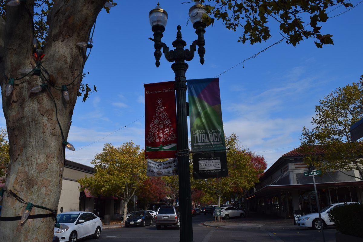 Downtown Turlock Main Street has a vast number of facilities, restaurants and holiday vibe for customers to experience. (The Signal/Gracie Carrillo)