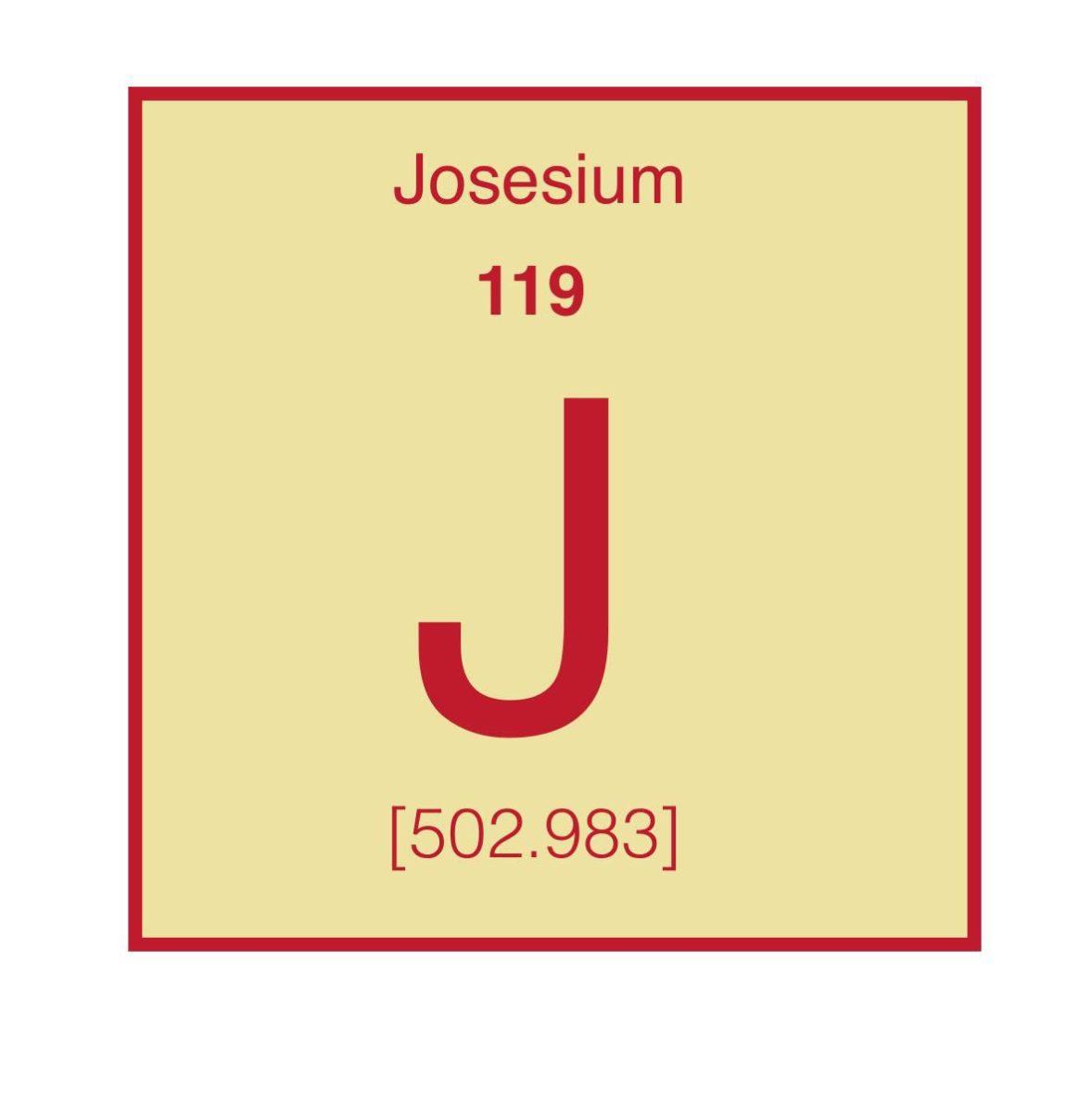 Godinez would name an element starting with a "J", like "Josesium". (Signal Photo/Madison Toel)