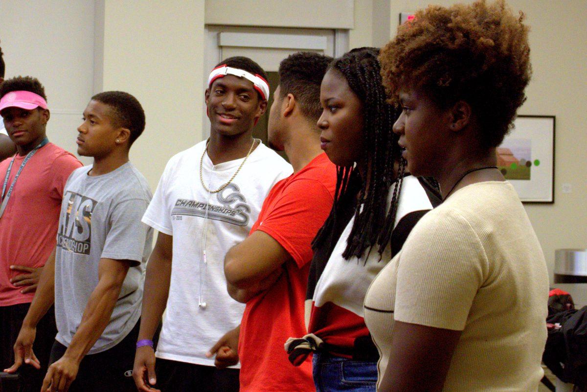 The Black Student Union of California State University, Stanislaus. (Signal Photo/Tatiana Olivera)