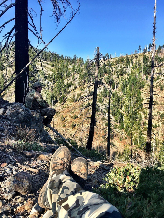 Sean McCarthy (senior, Criminal Justice Major) relaxing in the shade on a hike in Yosemite National Park. (Photo Courtesy of Andrew Colton)&#160;