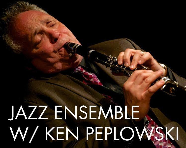 Ken Peplowski playing his clarinet in concert (Courtesy of Stan State Department of Music)&#160;