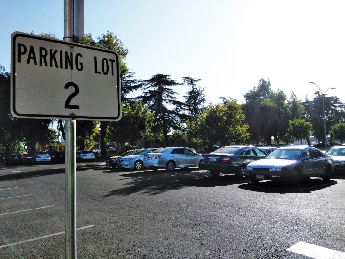 Soon these parking spots will be filled during finals week.