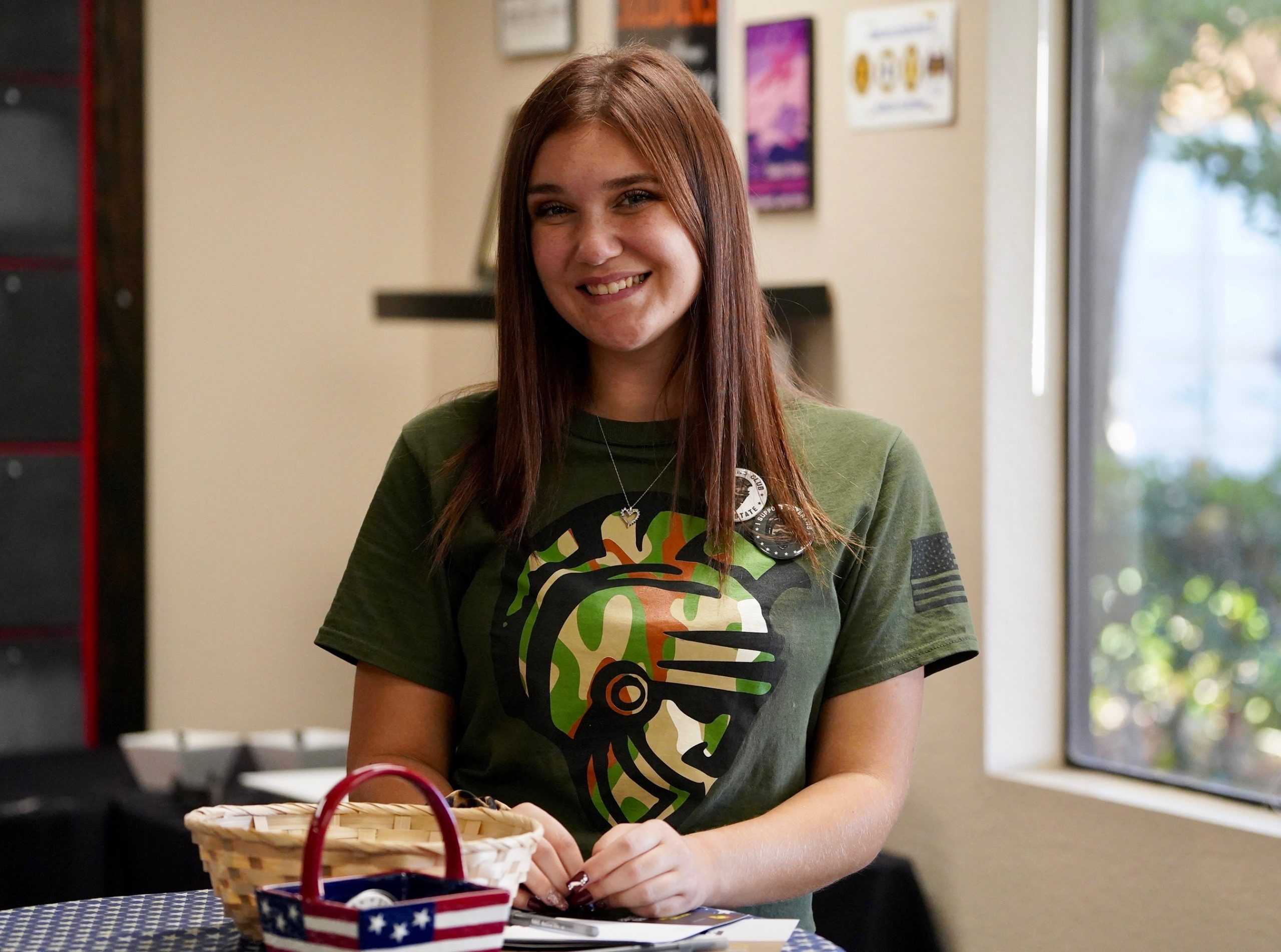 Stan State Students Celebrate Veteran's Day at the Student Services Building