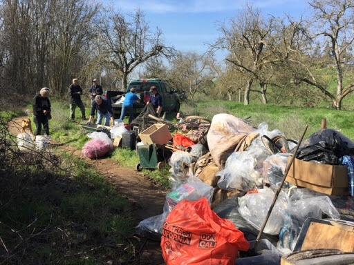 Volunteers Help Keep Stanislaus River Clean