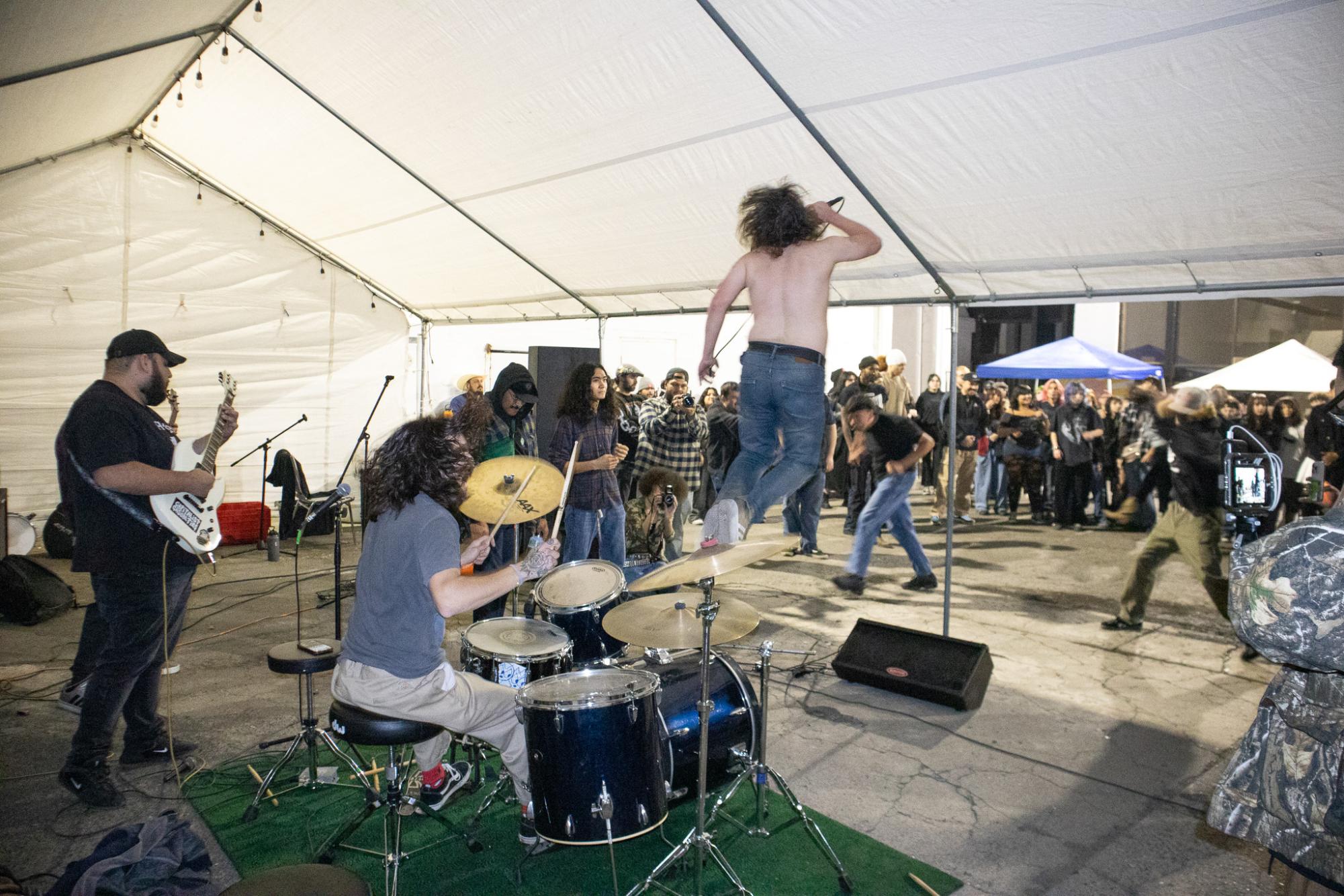 Tattoo & Music Scene Culture: Local Modesto Tattoo Shop Celebrates One Year Anniversary by Moshing All Night