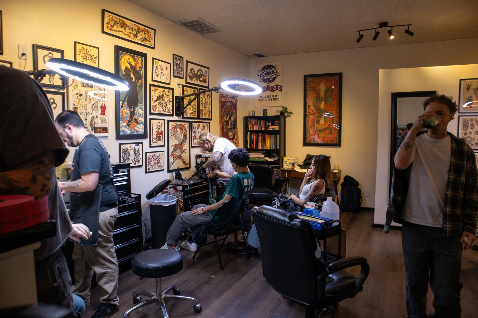 Tattoo & Music Scene Culture: Local Modesto Tattoo Shop Celebrates One Year Anniversary by Moshing All Night