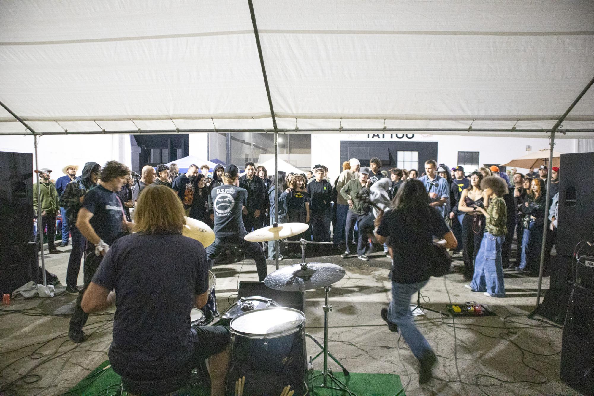 Tattoo & Music Scene Culture: Local Modesto Tattoo Shop Celebrates One Year Anniversary by Moshing All Night