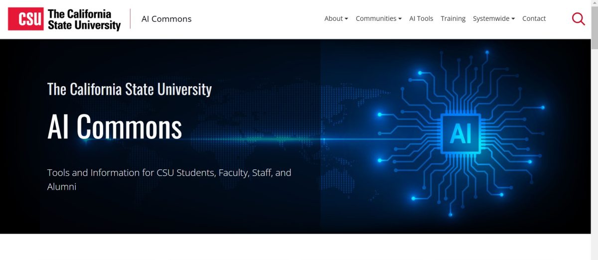 AI tools and training available to all  students and faculty across the CSU system at genai.calstate.edu
Screenshot by Veronica Sexton