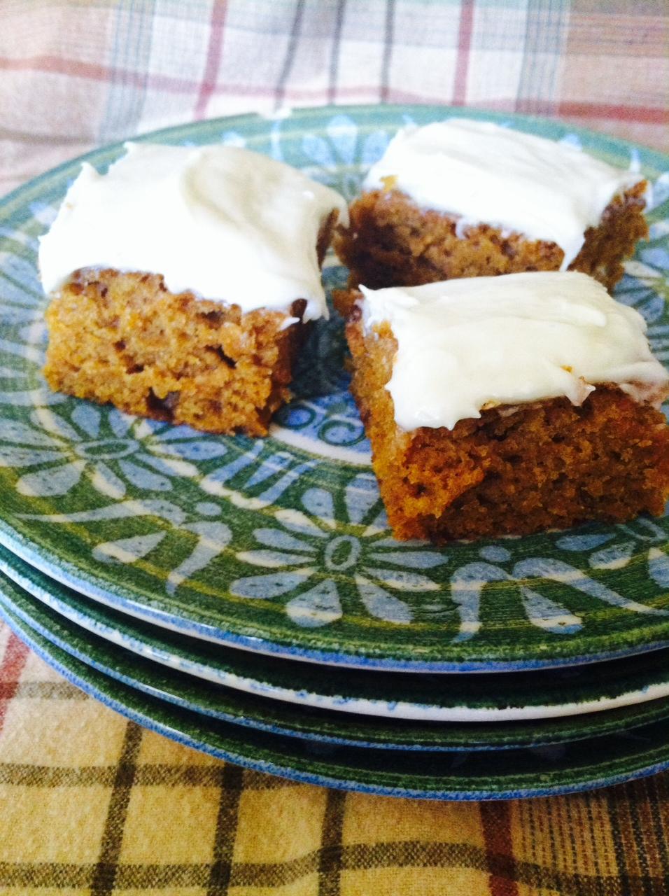 Kitchen Corner: Pumpkin Bars