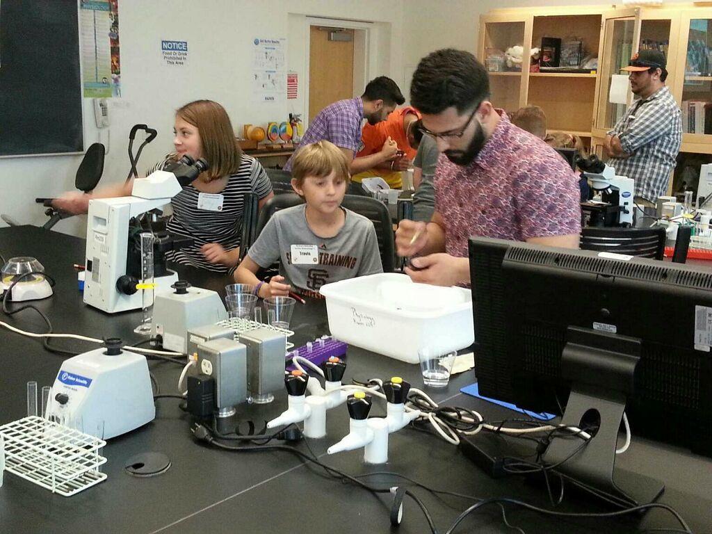 Science Saturday: Sea Urchin Fertilization Lab