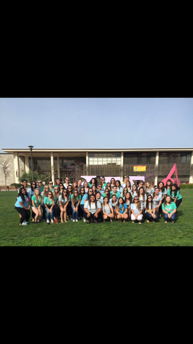 The Phi Sigma Sigma's annual Easter Egg Hunt from last Spring. (Photo courtesy of Jennifer Galeana-Vasquez/ Phi Sigma Sigma)&#160;