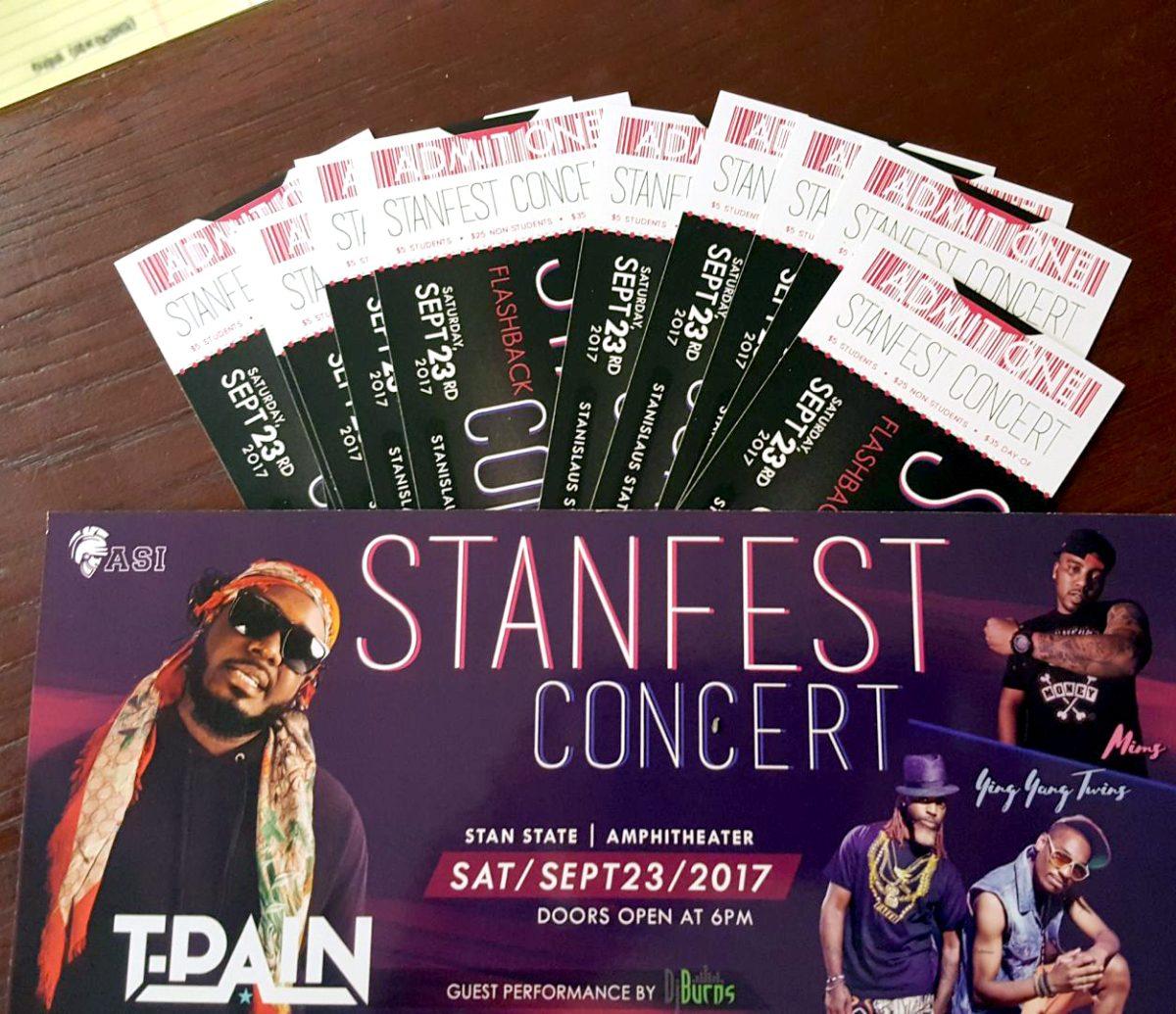 Stan Fest tickets are being sold to students in the Student Union for $5. (Signal photo/Kimberly Fischer)