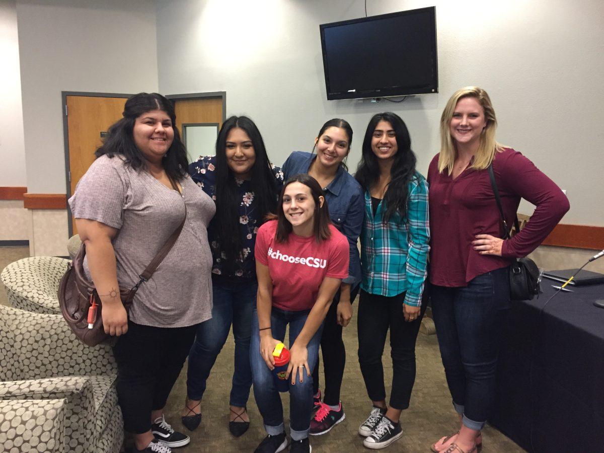 Students gathered after listening to Warrior Wisdom (Signal photo/Abrianna Munoz)