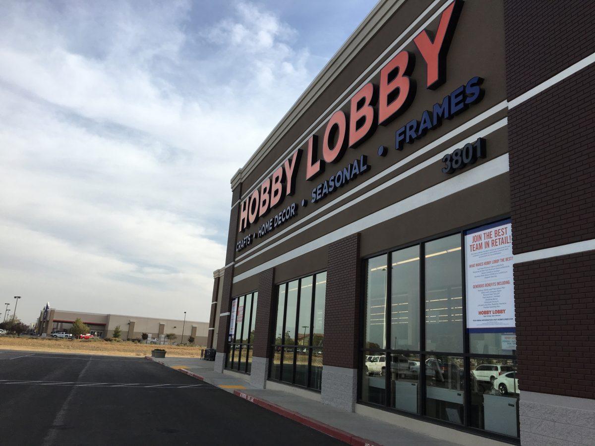 Store front of Hobby Lobby in Turlock, CA. &#160;(Signal Photo/Aubrie Barr)