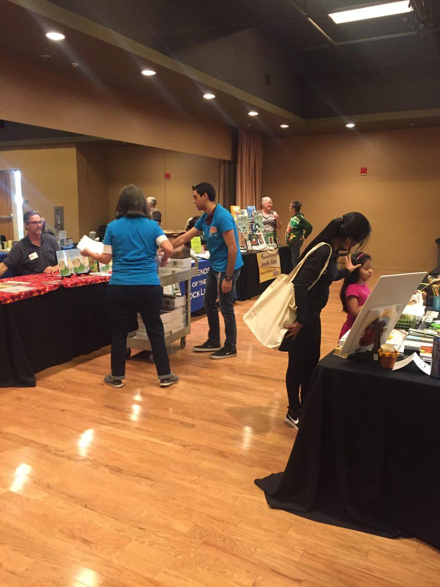 <p>Authors meeting with young readers and the Turlock community at the Carnegie Arts Center Book Fair. (Signal Photo/ Marisol Ochoa)</p>