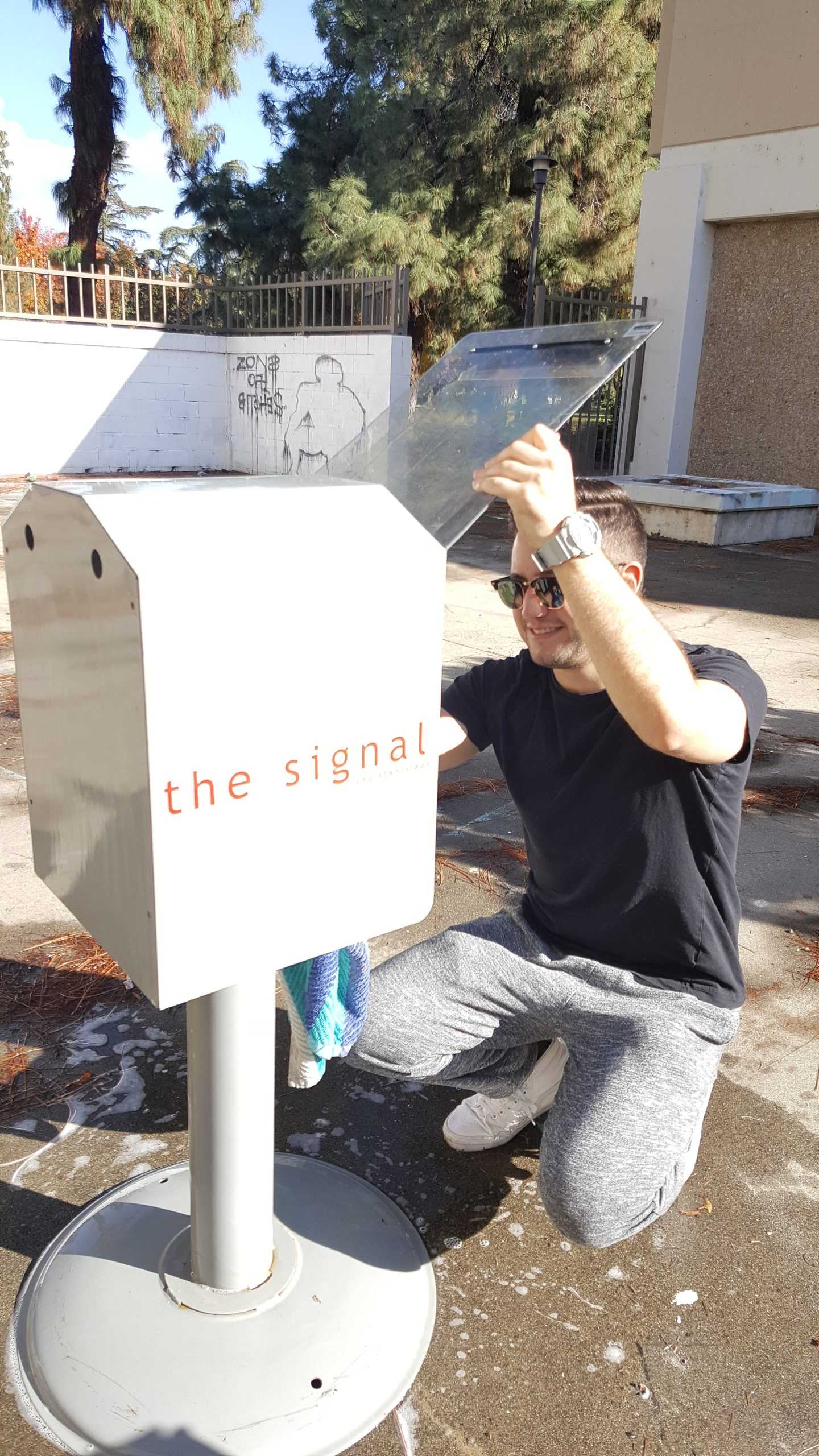 Art students redesign Signal kiosks