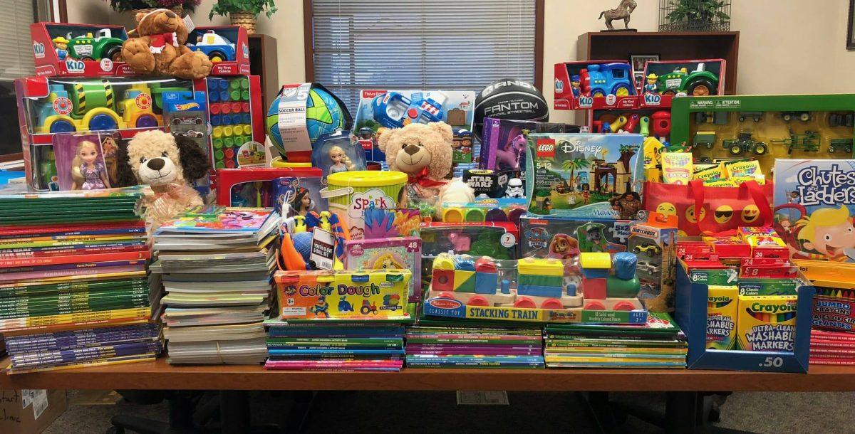 <p>Some of the donations already acquired. (Photo courtesy of Brett Forray.)  </p>