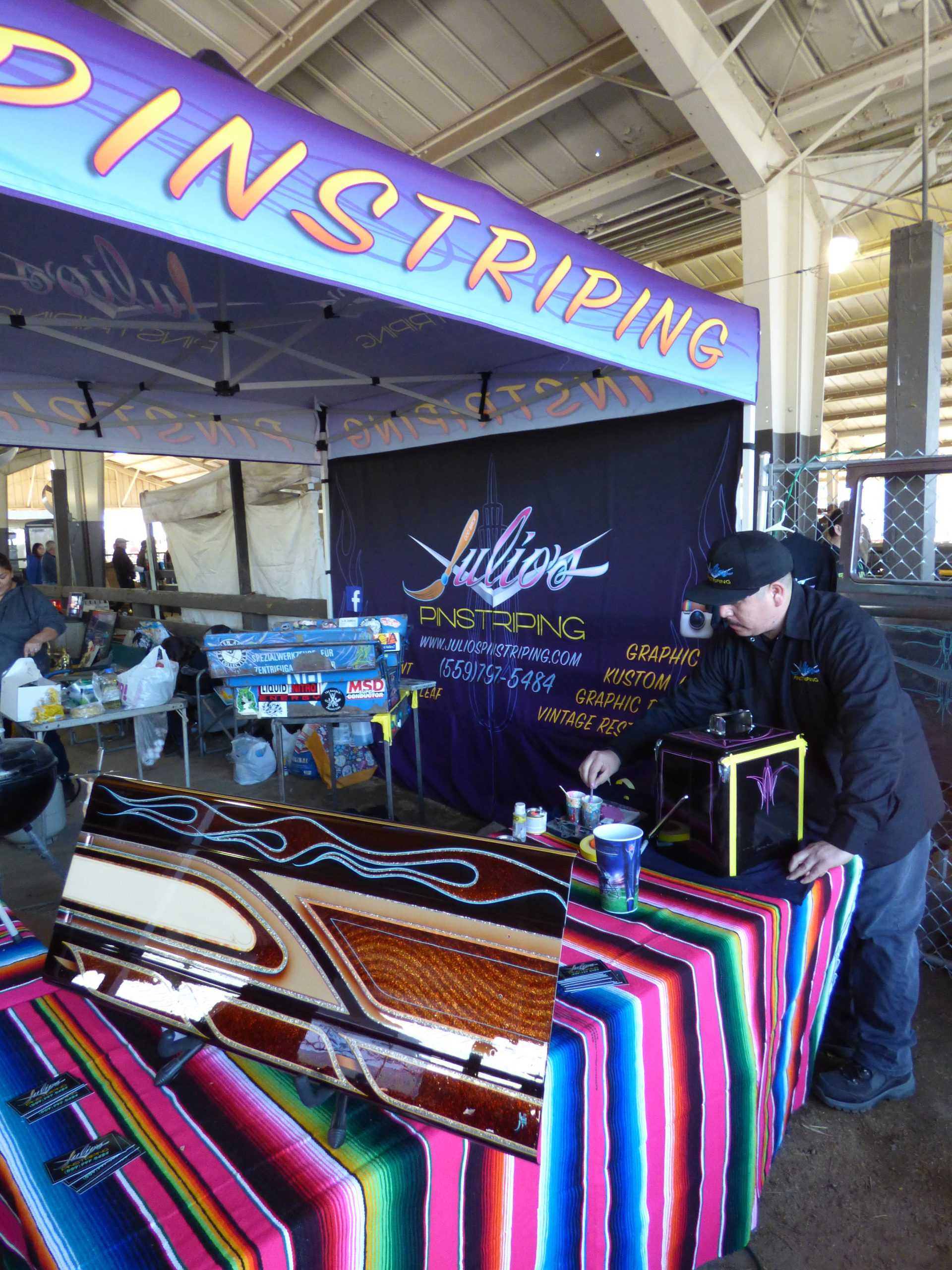 Straight Lines & Hard Times: Julio Hernandez and the dying art of pinstriping