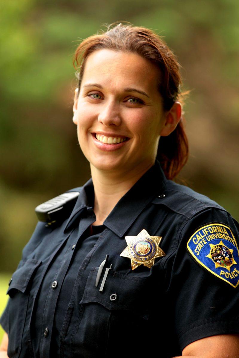 University Police Department's Sergeant Cheri Silveira. (Photo courtesy of Sergeant Cheri Silveira)