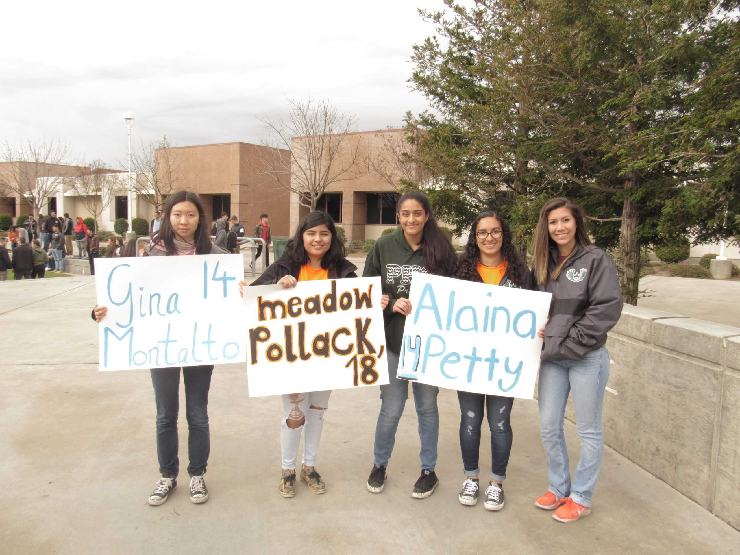 Students Participate in #NationalWalkoutDay to Protest Mass Shootings and Gun Violence