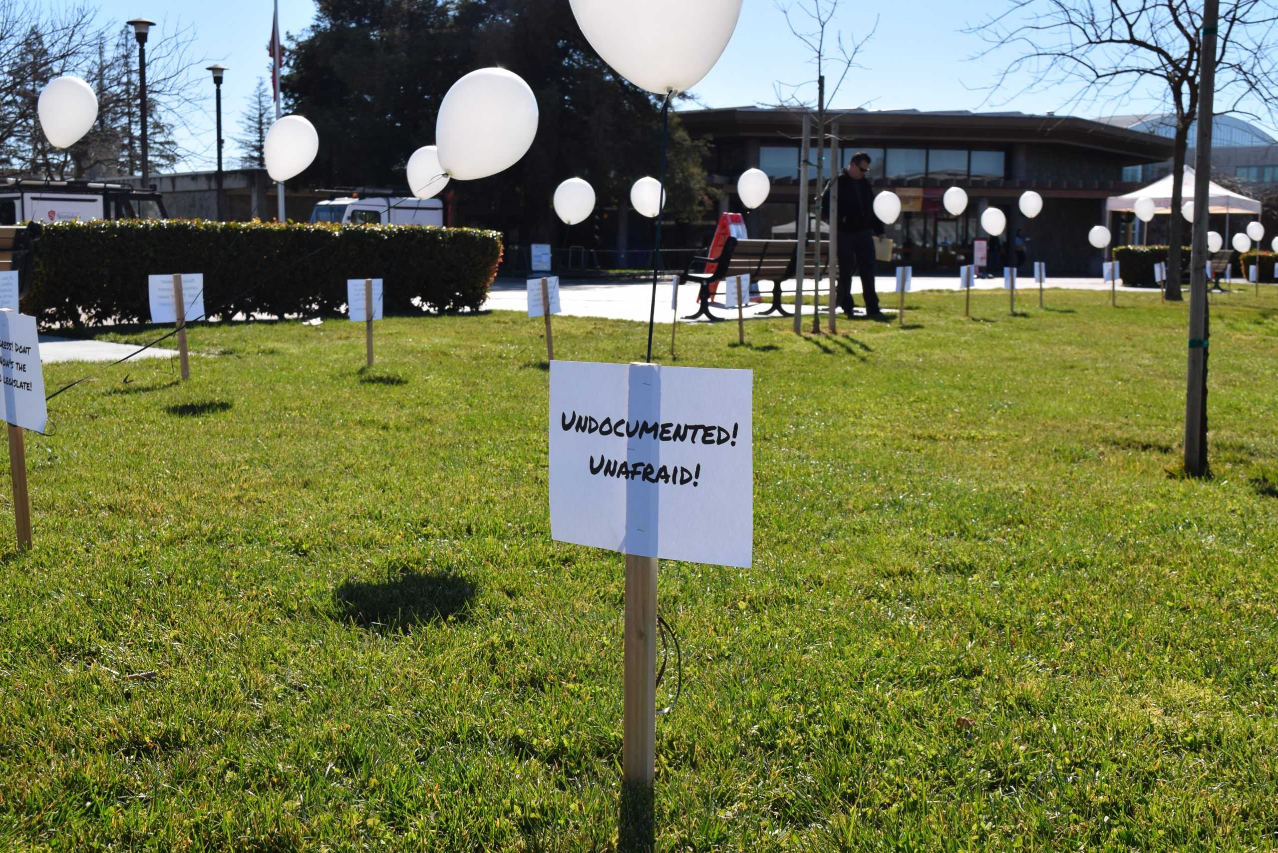 Student organizations march in support of a clean DREAM Act