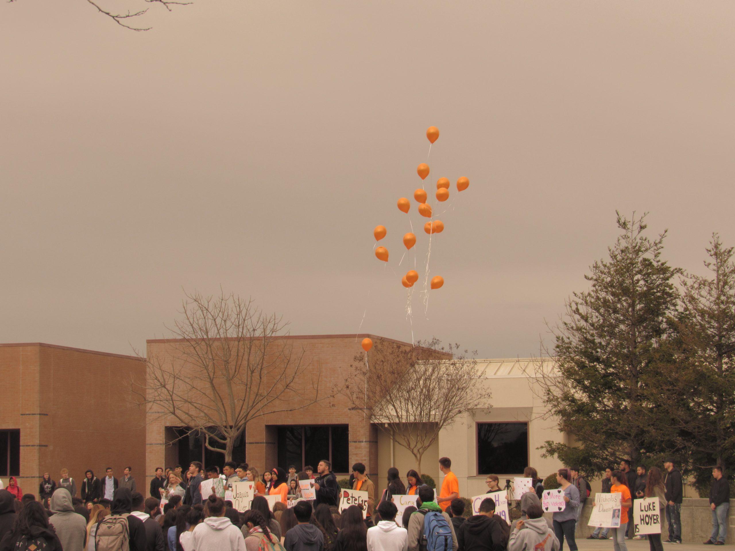 Students Participate in #NationalWalkoutDay to Protest Mass Shootings and Gun Violence