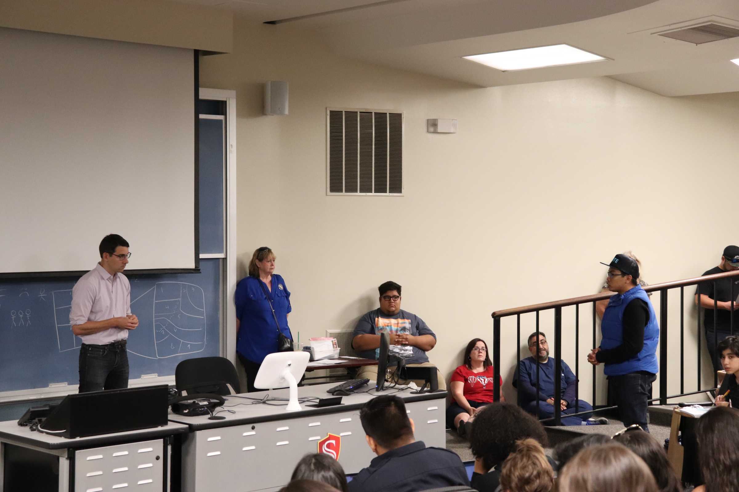 Josh Harder Holds Townhall at Stan State