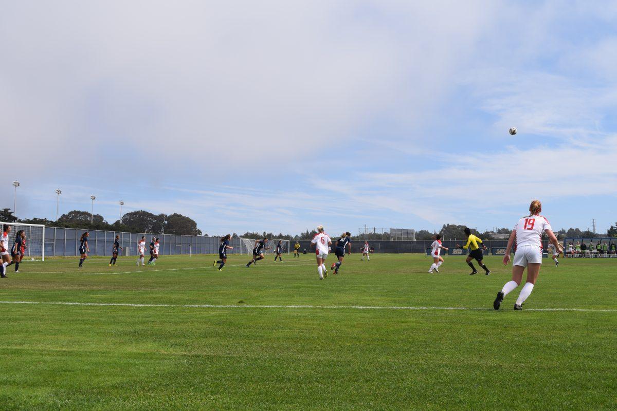 CSU Stanislaus Warrios take on the CSU Monterey Bay Lady Otters.