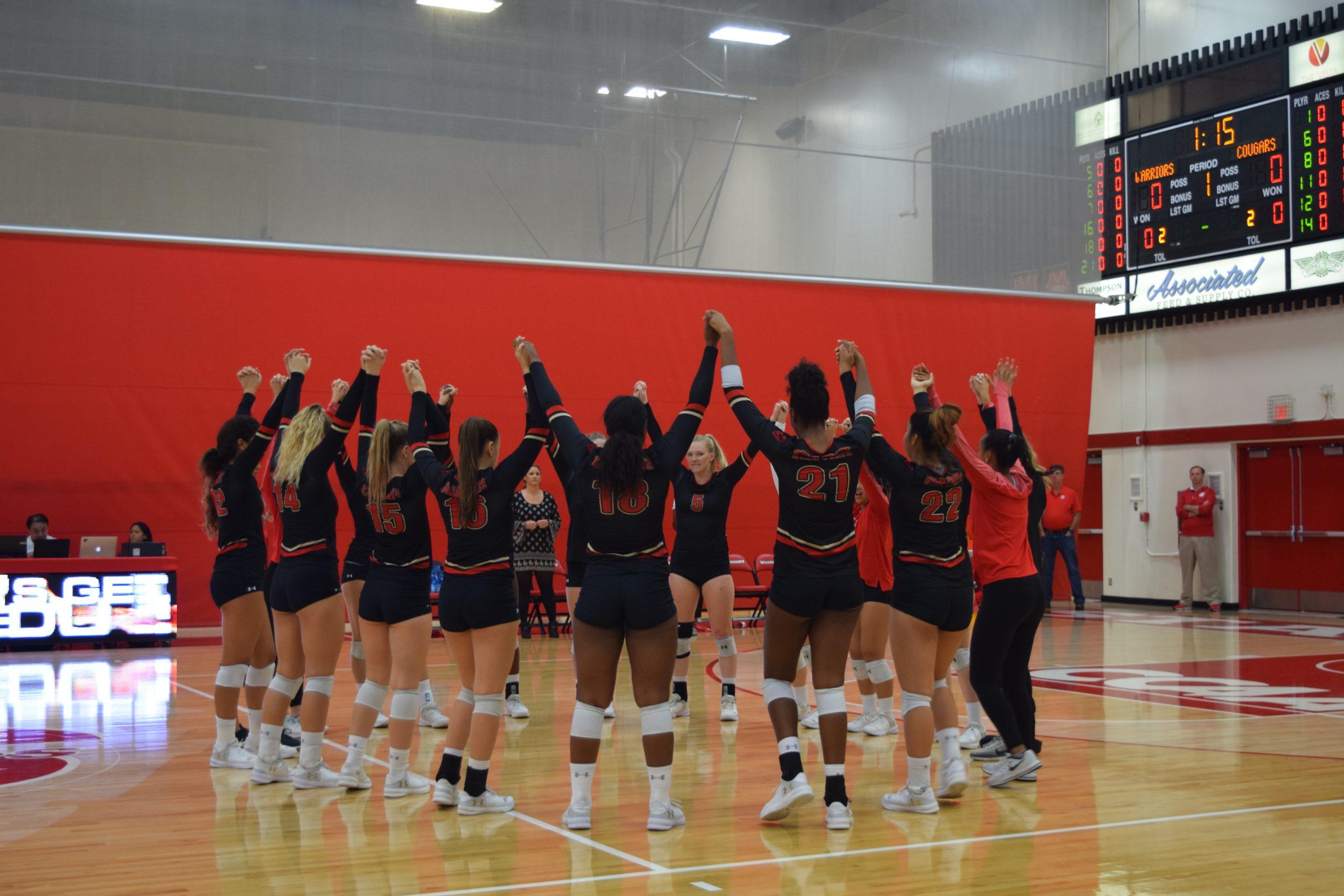 Volleyball: Warriors Taste Sweet Victory