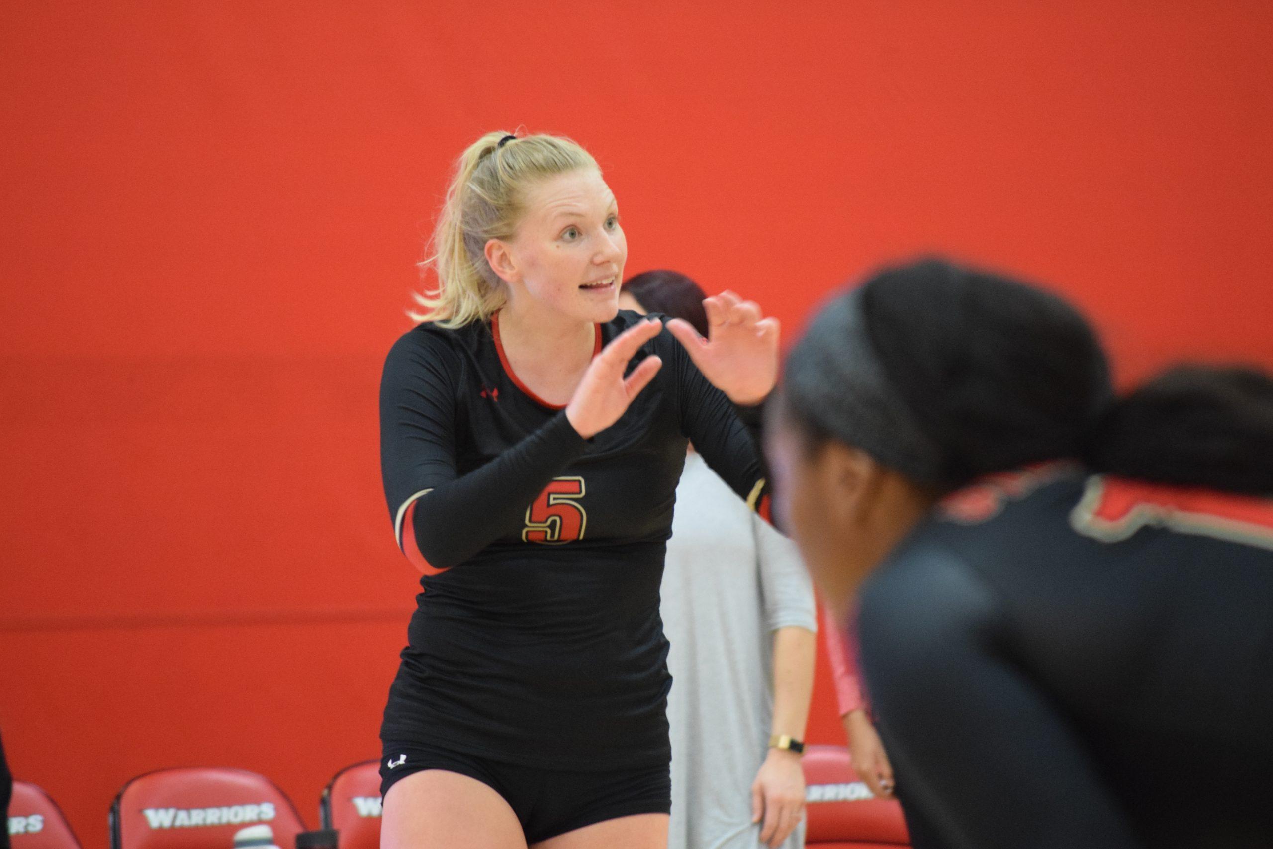 Volleyball: Warriors Taste Sweet Victory