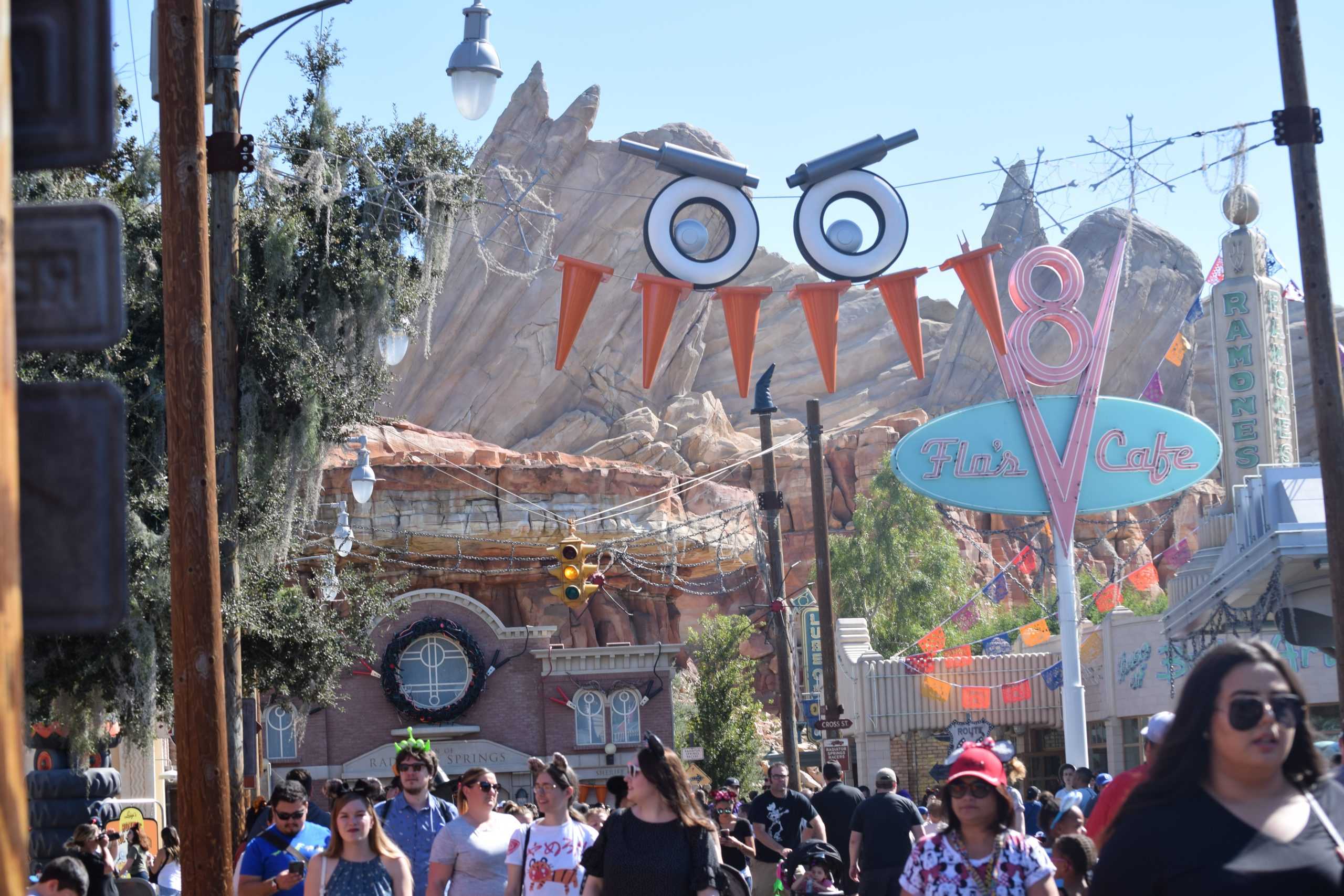 A Halloween Evening in Disneyland