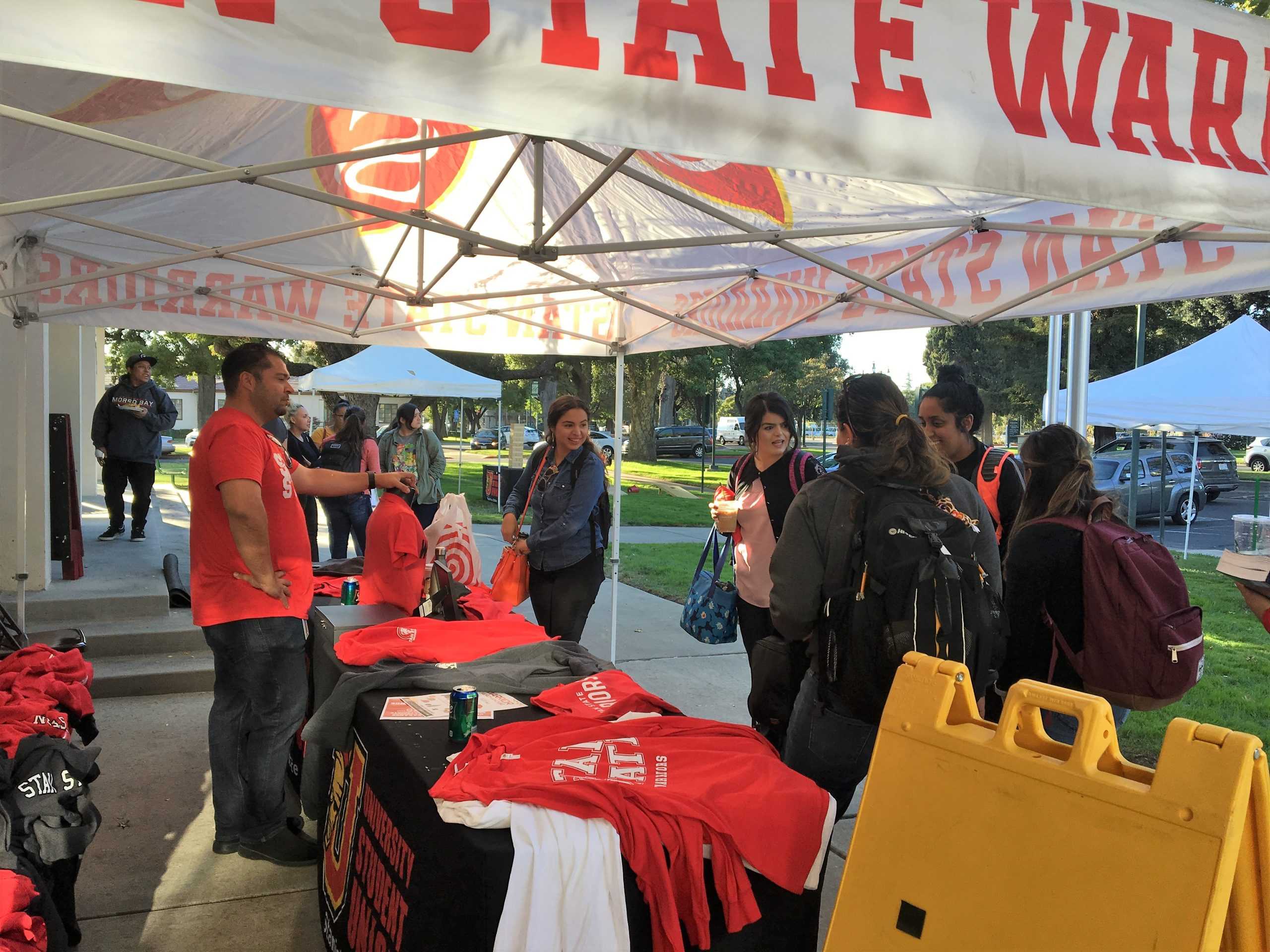 Warriors Show Their Pride at the Stockton Center and are Hopeful for More