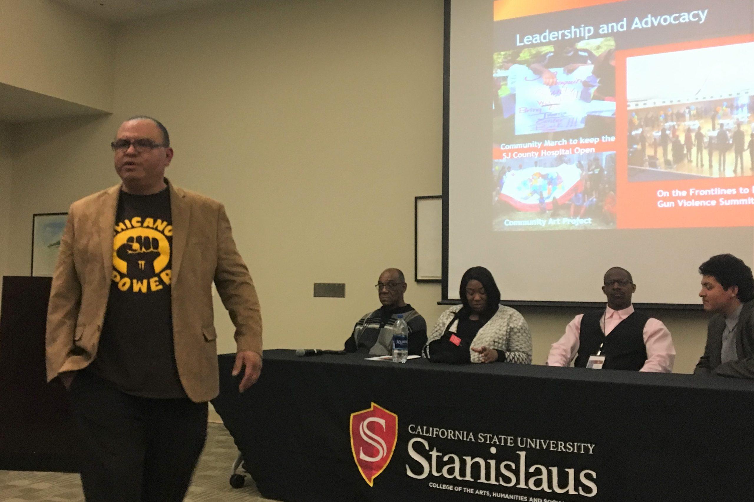 Social Justice Warriors visit Stan State Warriors