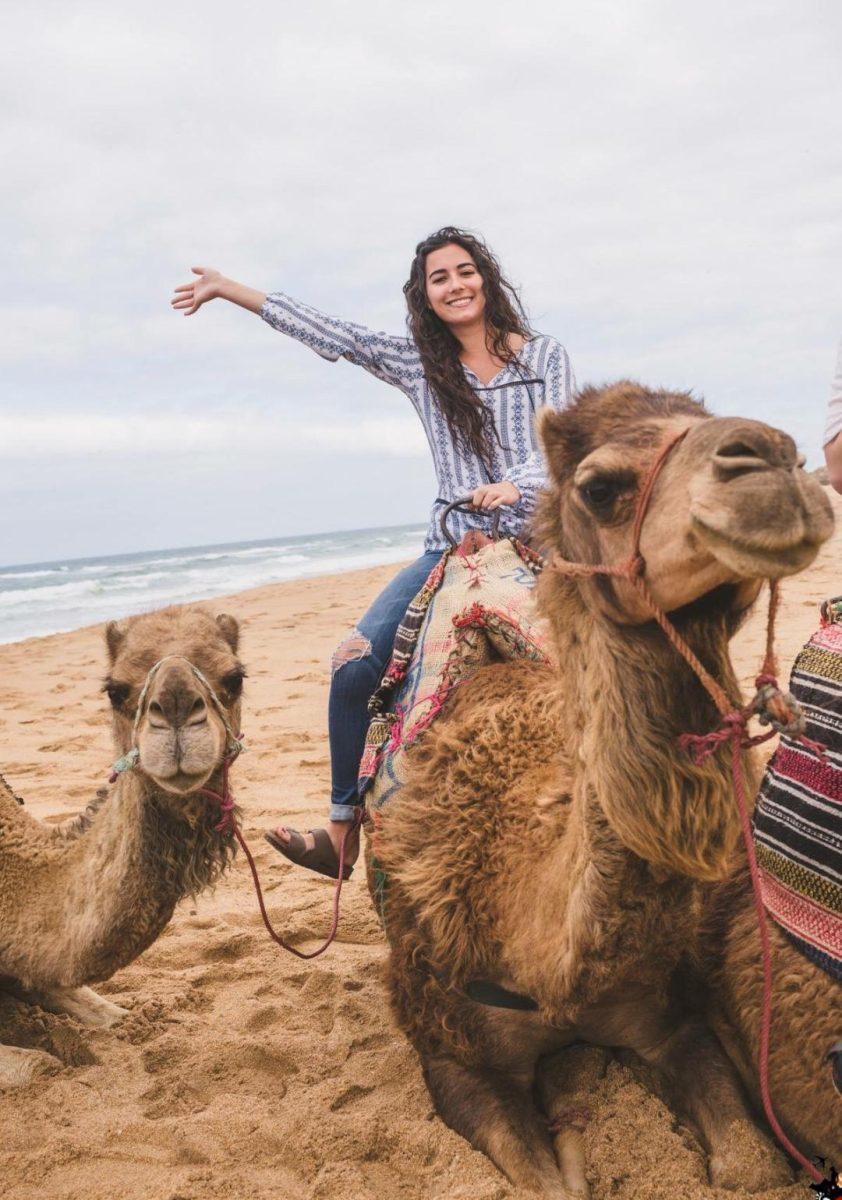 Juliana Aguiar studied abroad in Spain, but took a short trip to Morocco (Courtesy of Juliana Aguiar)