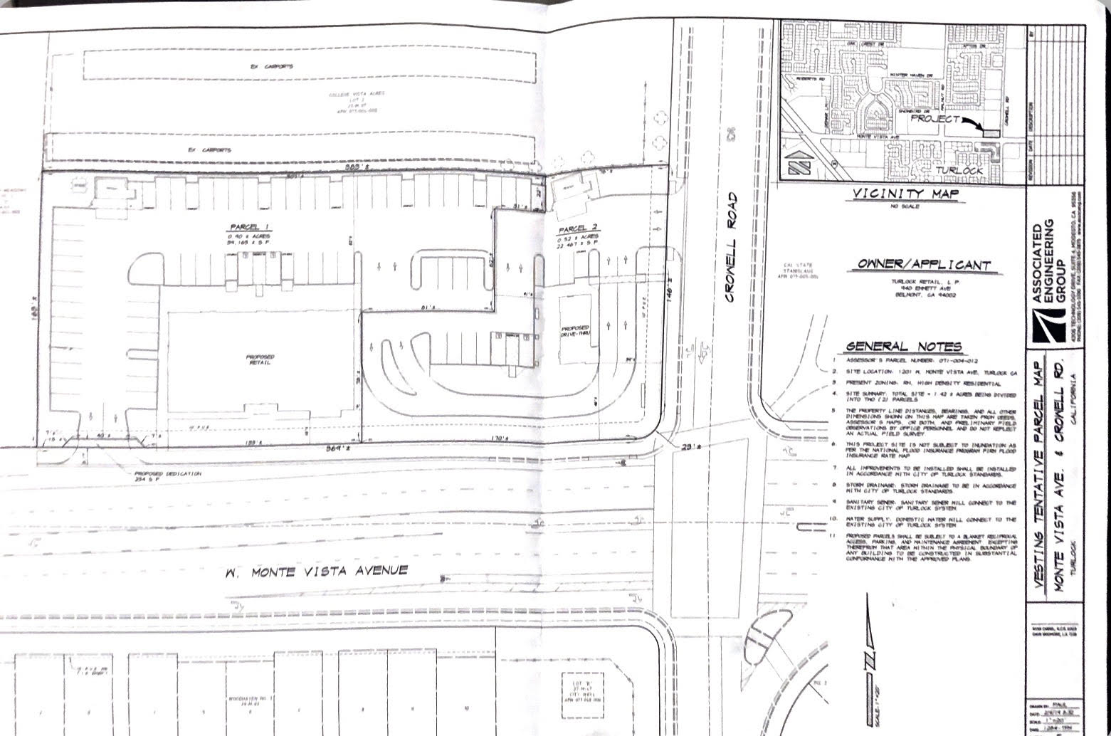 Plans Underway for New Lot on Crowell Road