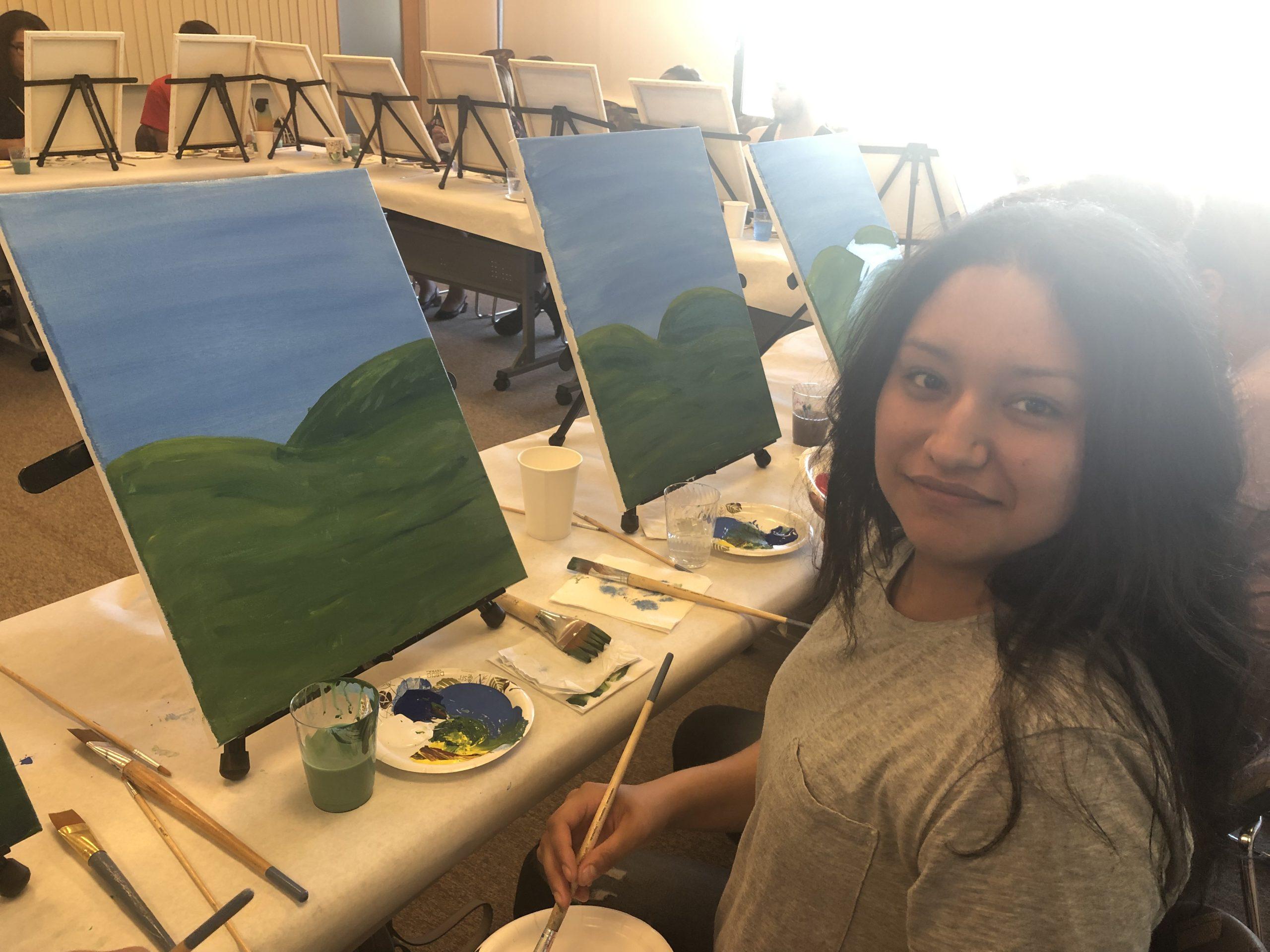 Dreamers and DACA Recipients Recognized Through Paint and Sip Series