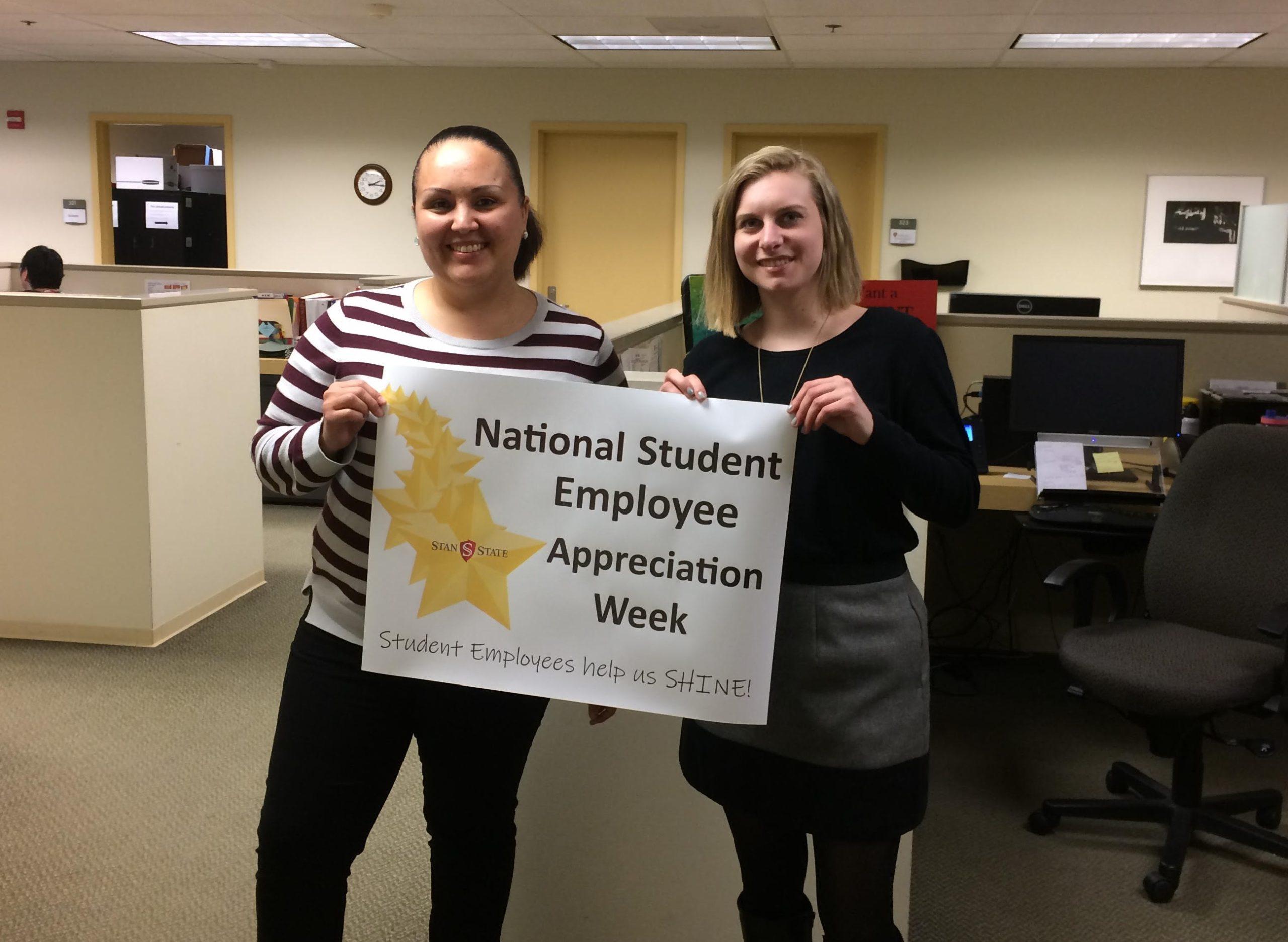 Stan State Recognizes National Student Employment Week