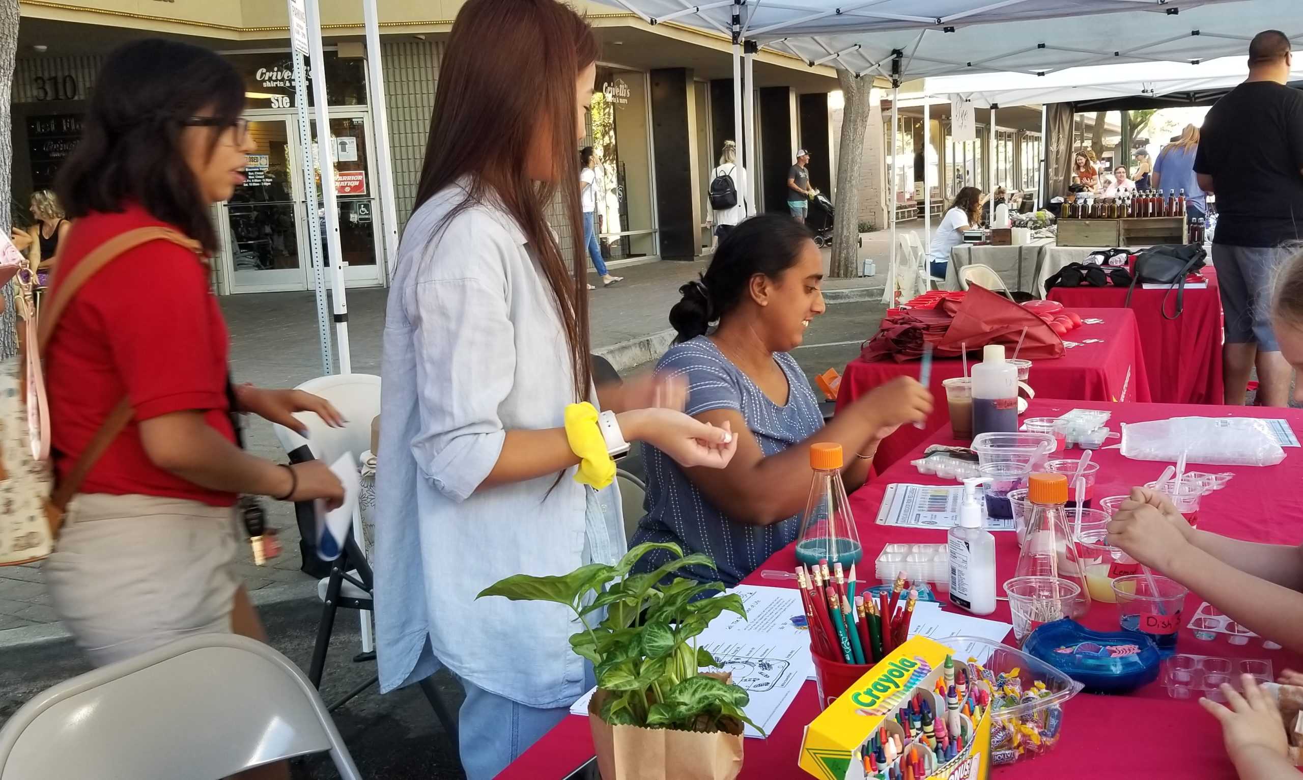 "Warrior Day" at the Turlock Farmers Market Brings Students and the Community Together