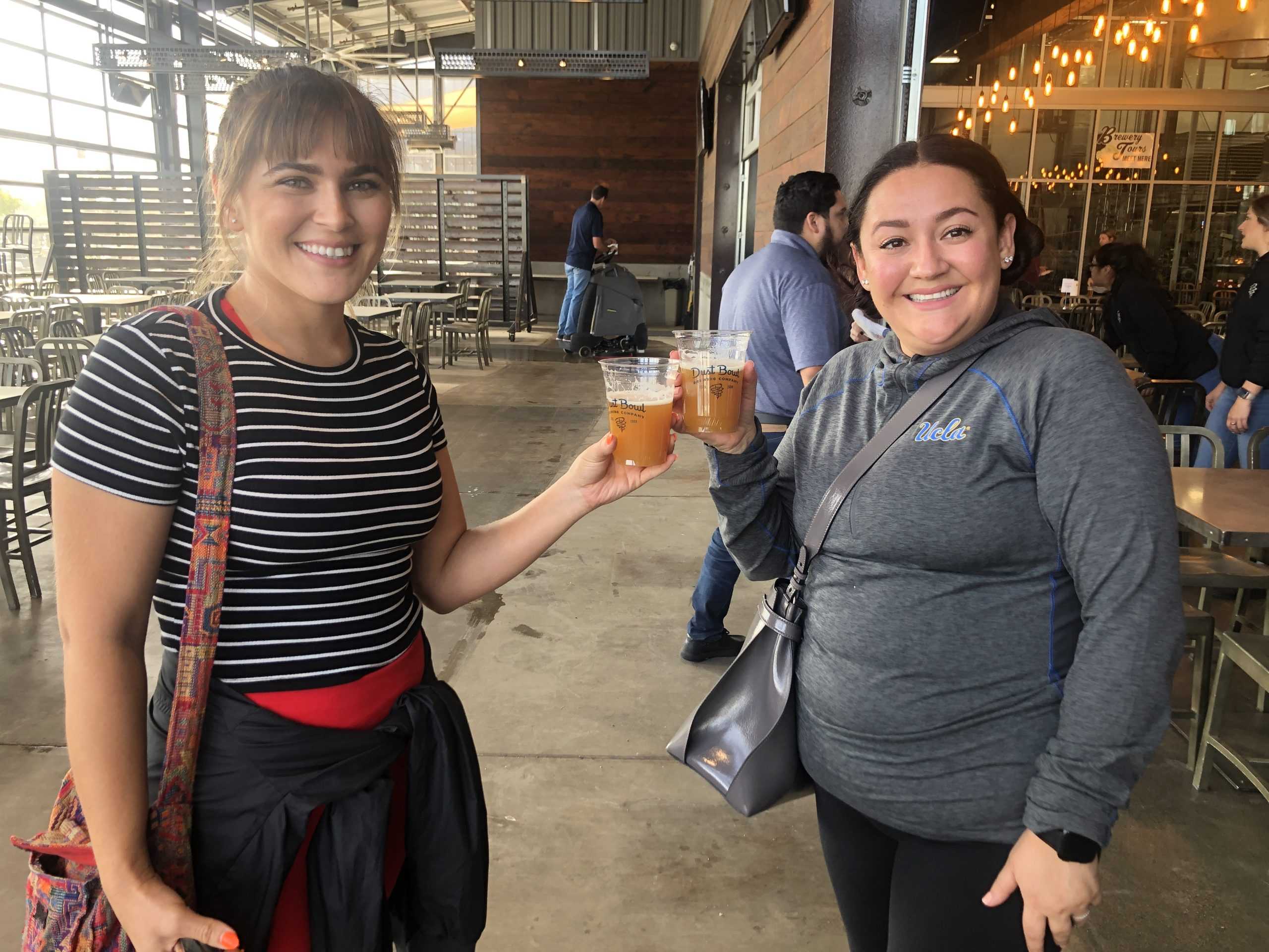 Warrior Yoga earns their glass at the Dust Bowl Brewery