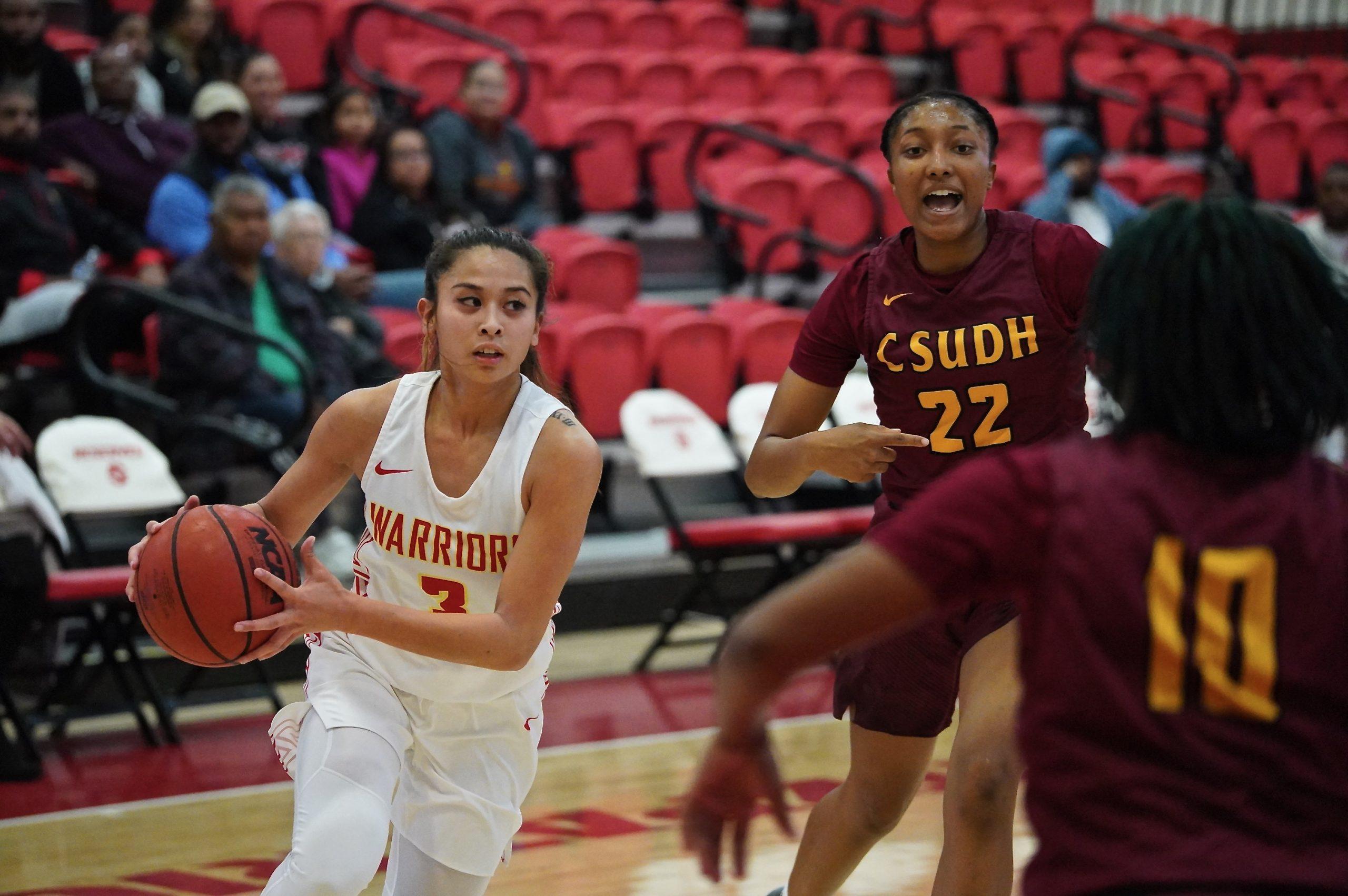 Women's Basketball Team Receive a Win Over Cal State Dominguez Hills